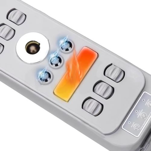 Електромагнітний роликовий масажер для ніг Heating Magnetic Therapy 506-2 4 в 1 акумуляторний інфрачервоний електромасажер з прогріванням стоп від USB