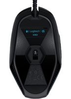 Игровая компьютерная мышь Logitech G302 Deadalus Prime проводная USB геймерская мышка с подсветкой для ПК компьютера и ноутбука G-302 Черная