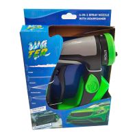 Универсальный пистолет-распылитель Spray Water Gun 4в1, Насадка пистолет распылитель на шланг с отсеком для пены и моющих средств, Водомет для машины