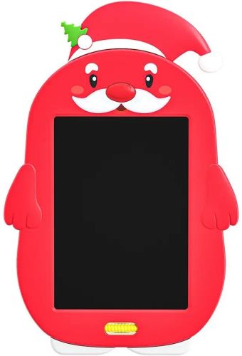Графічний дитячий планшет LCD Writing Tablet 8.5 " електронна кольорова дошка Дід мороз Санта Клаус для малювання з РК-дисплеєм і ручкою стилусом в комплекті Червона