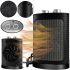 Електричний настільний тепловентилятор Domotec Heater MS - 5905 підлоговий обігрівач з вентиляцією для будинку на 15 кв. м 1500W дуйка на 3 режими 