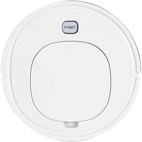 Автоматичний розумний робот пилосос Robot Vacuum Cleaner ES28 бездротовий безшумний робот-пилосос для сухого та вологого прибирання на акумуляторі White