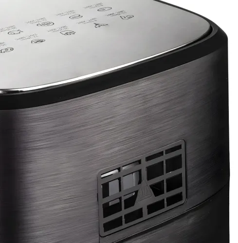 Аерофритюрниця мультипіч Bitek BT-5384 Air Fryer 12л 4600W безмасляна фритюрниця з LED дисплеєм, таймером і регулюванням температури 10 програм