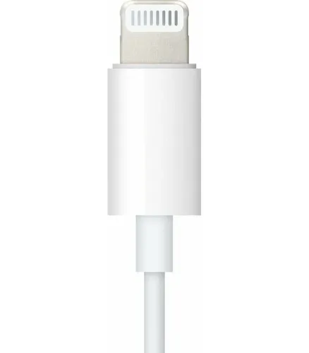 Универсальный кабель аудио переходник для наушников Lightning на 3.5mm AUX Headphone Adapter J-002, Адаптер USB-C для телефона IPhone Белый