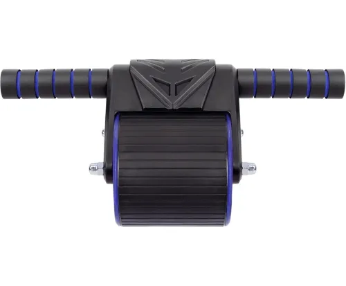 Подвійний ролик для преса Rebound Abdomen Roller MAG-790 з поворотним механізмом і килимком, Тренажер подвійне колесо для тренувань черевних м'язів