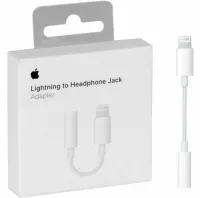 Универсальный кабель аудио переходник для наушников Lightning на 3.5mm AUX Headphone Adapter J-002, Адаптер USB-C для телефона IPhone Белый