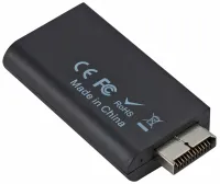 Компонентный переходник конвертер PS2 PS3 to HDMI G300 для игровой приставки Sony Playstation, видео и аудио адаптер для игровых приставок Черный