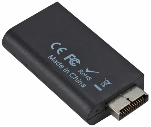 Компонентный переходник конвертер PS2 PS3 to HDMI G300 для игровой приставки Sony Playstation, видео и аудио адаптер для игровых приставок Черный