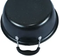 Кухонний набір посуду Longziwei WOK HH23 - 005 2 сковорідки і казанок для приготування їжі 3в1, Казан і сковорода з антипригарним покриттям MAG-782
