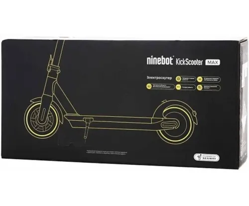 Складаний електросамокат Ninebot KickScooter Max G30 600W з переднім амортизатором і сидінням до 140 кг, електричний самокат E-Scooter 15AH до 50 км