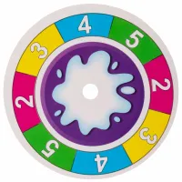 Настільна гра пиріг в обличчя Hasbro Pie Face B7063 для ігор в компанії, розважальна гра Торт в обличчя E111-11 з рулеткою для дітей і дорослих