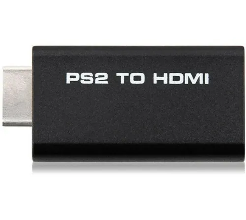 Компонентный переходник конвертер PS2 PS3 to HDMI G300 для игровой приставки Sony Playstation, видео и аудио адаптер для игровых приставок Черный
