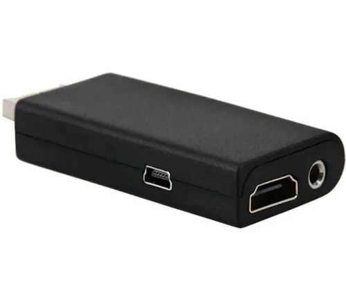 Компонентный переходник конвертер PS2 PS3 to HDMI G300 для игровой приставки Sony Playstation, видео и аудио адаптер для игровых приставок Черный