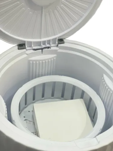 Міні пральна машинка Mini Washing Machine XM004 4 літри для прання речей з УФ дезінфекцією, Машина з сушаркою і відром MA2304 - 68 для подорожей