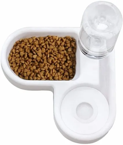 Автоматична годівниця для собак і кішок Automatic Pet Feeder Bowl LY-622 з автоматичною поїлкою для тварин, миска поїлка 2в1 для корму і води