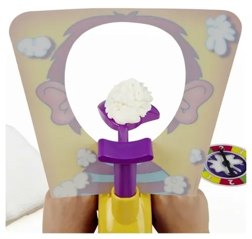 Настільна гра пиріг в обличчя Hasbro Pie Face B7063 для ігор в компанії, розважальна гра Торт в обличчя E111-11 з рулеткою для дітей і дорослих