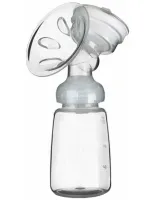 Електричний подвійний молоковідсмоктувач Breast Pump RH - 228 300 мл для годування і зберігання грудного молока з масажною насадкою пляшечками і соскою RH228