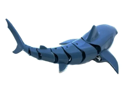 Розумна Іграшкова Акула на радіокеруванні Shark T11 з пультом, Інтерактивна радіокерована дитяча плаваюча рибка на акумуляторі