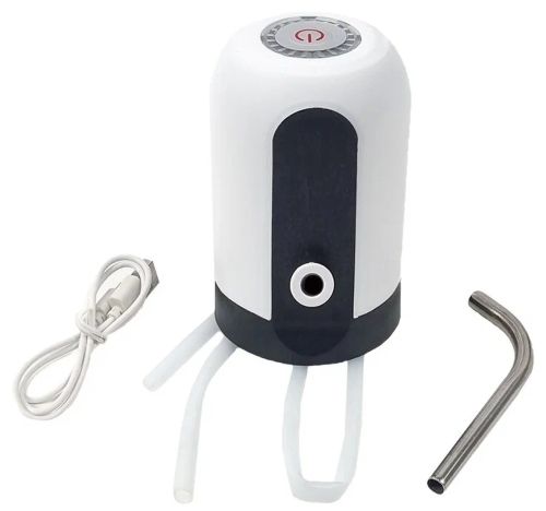 Електрична помпа для питної води Charging Pump C50, Електропомпа на бутель з водою SS304, для бутильованої води, Water Dispenser дозатор