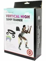 Трубчатый тренажер сопротивления Vertical High Jump Trainer FI-3024 для тренировки вертикальных прыжков эспандер для ног и приседаний для фитнеса