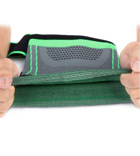 Еластичний бандаж колінного суглоба Knee Support WN - 26 Фіксатор коліна, наколінник компресійний для захисту суглобів Supretto рухайся легко