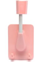Настенный держатель для душевой лейки Shower Holder AND-129 универсальное вращающиеся крепление с 2 крючками для ручного душа на присоске в ванную