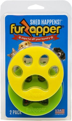 Силіконові лапки для видалення волосся домашніх тварин Genuine furzapper засіб для чищення шерсті кішок собак одягу і меблів від забруднень і пилу