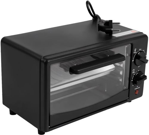 Мини электропечь Su Tai ST-9812 700W 12 л настольная электрическая духовка с таймером и механическим управлением температур 60-230 градусов от сети