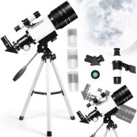 Астрономічний телескоп Astronomical Telescope AM f30070m монокуляр на тринозі з двома окулярами 150 х монокуляр зі штативом для спостережень F-70300M