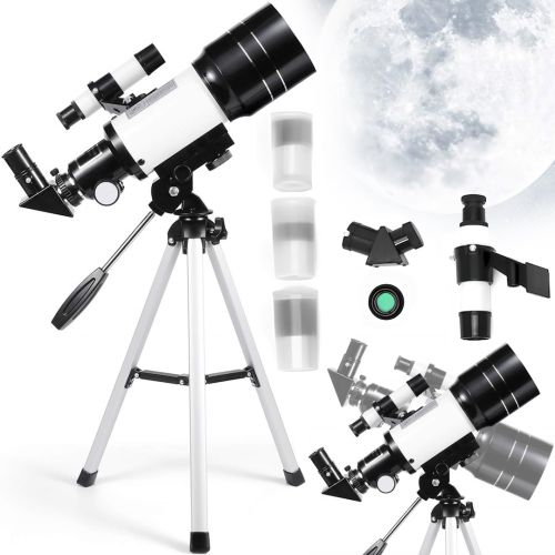 Астрономічний телескоп Astronomical Telescope AM f30070m монокуляр на тринозі з двома окулярами 150 х монокуляр зі штативом для спостережень F-70300M