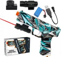 Іграшковий акумуляторний пістолет Water Bomb Gun G - 310 дитячий орбібольний кулемет з гідрогелевими стріляючими кульками орбіз від акумулятора G-717
