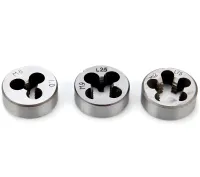 Набір мітчики і плашки Tap and Die Set M3-M12 20 штук комплект сталевих мітчиків і плашок для нарізування метричного різьблення в кейсі мічечок і лерка