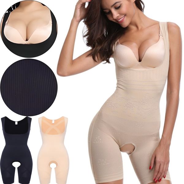 Професійне коригуючий білизна комбідрес Slim Shapewear жіночий стягуючий для схуднення і корекції фігури з бретельками S / M L / XL XXL / XXXL