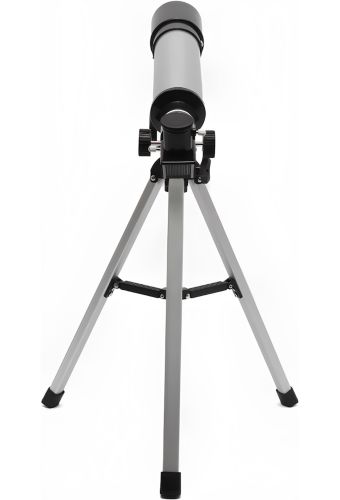 Телескоп зі штативом Telescope а36050 телескоп-монокуляр на тринозі з двома окулярами 90 х астрономічний монокуляр для спостережень за космосом Срібний
