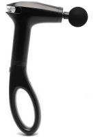 Ручной массажный пистолет Fascial Gun Pro HB-005 Black 4 насадки, беспроводной перкуссионный вибромассажер для всего тела на аккумуляторе Черный