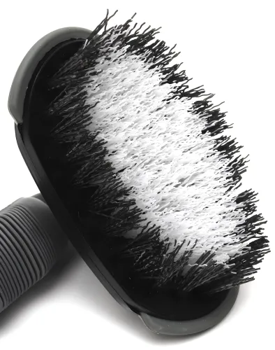 Щітка для чищення автомобільних шин Car Clean Brush T-631 13 см чистяча щітка для миття, гуми та очищення килимків у важкодоступних місцях Navaliya