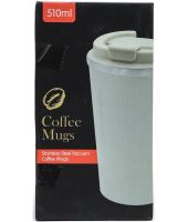 Термогорнятко з датчиком температури Coffee Mugs SW-1811 510 мл термочашка з нержавіючої сталі, термос із цифровим сенсорним LED дисплеєм EL-1810