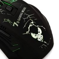 Ігрова комп'ютерна миша Gaming Mouse X7 дротова оптична USB геймерська мишка зі світлодіодним LED підсвічуванням для ПК комп'ютера і ноутбука