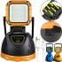 Акумуляторний ручний LED ліхтарик лампа Solar Hi Sheen HS-8033 з сонячною панеллю і ручкою 81COB, переносний світлодіодний ліхтар Power Bank від USB