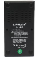 Зарядний пристрій для акумуляторів LiitoKala Lii - S2 універсальна зарядка C LCD дисплеєм індикатором для батарейок 18650 на 2 акумулятора від USB
