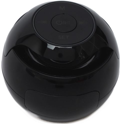 Бездротова Bluetooth колонка з годинником Kimiso KMS-K12 3W акумуляторний портативний міні динамік з будильником і RGB LED підсвічуванням microUSB