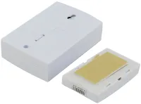 Дверний дзвінок Luckarm Intelligent D9688 бездротова кнопка на батарейках, передавач сигналу і приймач на 32 мелодій для вхідних дверей до 150 м