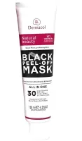 Чорна маска для обличчя Dermacol Black Peel Off Mask в тюбику 120мл. проти вугрів і чорних крапок