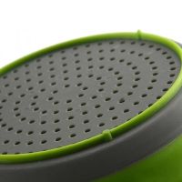 Складні силіконові кошики Kitchen Craft W-86 для овочів і фруктів, комплект з 2 штук, набір друшляків зі зливом для миття 24.5 см, 29 см