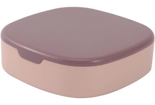 Органайзер для біжутерії з дзеркалом Jewerly Storage Box LD-988 Дорожня міні шкатулка на 7 відділень для прикрас і ювелірних виробів 10х10 см