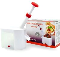 Машинка удаления косточек из вишни Gstore Helfer Hoff WB-1260 ручная вишнедавка, отделитель вишневых косточек, Вишнечистка Cherry seed с контейнером