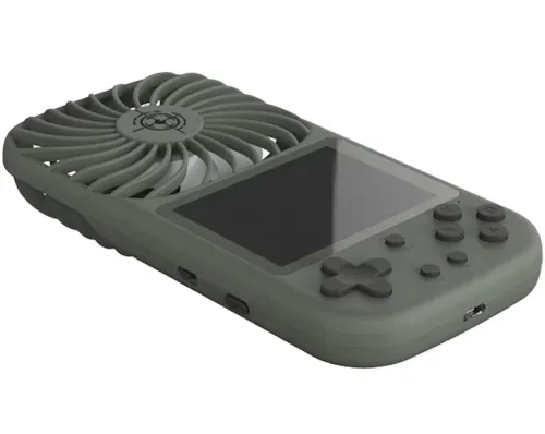 Игровая портативная консоль с вентилятором Gen Game Fan F1 HS-224 на 500 игр, Ретро мини приставка с дисплеем 2.8" Dendy JD-05 от аккумулятора