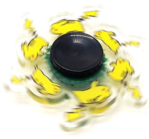 Дитяча іграшка антистрес спиннер біжить Пікачу Run Animated Spinner 0057F з ефектом 3D анімації через камеру Покемон TL - 24 для дітей і дорослих