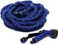 Садовий шланг для поливу рослин Magic Hose 7.5 метра 25ft з насадкою розпилювачем X-Hose 7.5 м посилений поливальний розтягується шланг Xhose