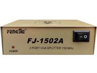 Спліттер VGA KV-FJ1502A Splitter, Комутатор 150MHz 2 Port два порти з адаптером розгалужувач VGA